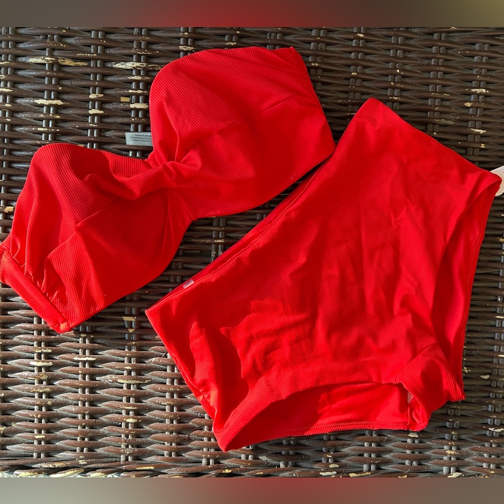 Victoria’s Secret red swim set new